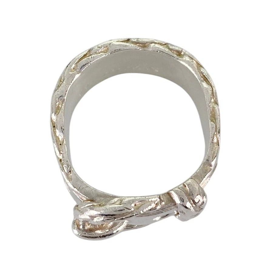 HERMES DIANE SILVER RING - 3