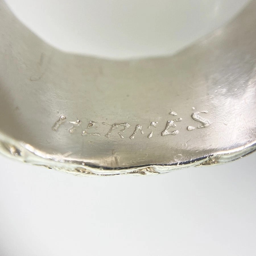 HERMES DIANE SILVER RING - 4