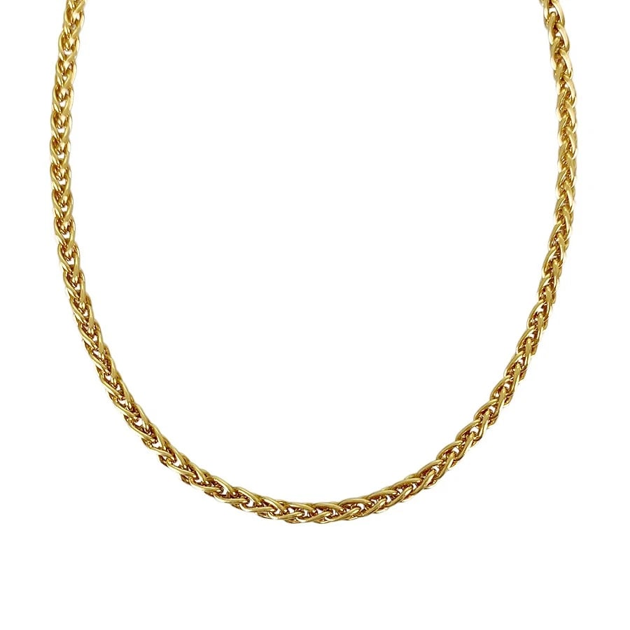 CARTIER SPIKE CHAIN YELLOW GOLD NECKLACE: Cartier Spike Chain Yellow gold Necklace Brand: Cartier Type/Style: Necklace Material: 18K Yellow Gold Color: Gold Size: Necklace full length:41.5cm Accessories: None Accessories Notice: When