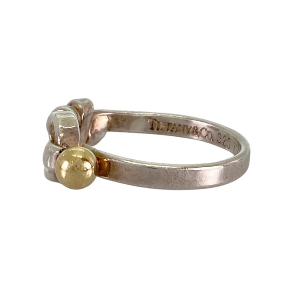 TIFFANY&CO. FLAT WIRE SILVER RING - 2