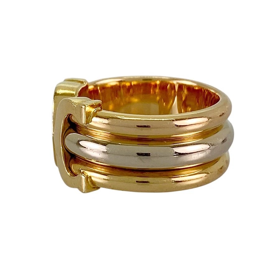 CARTIER TRINITY YELLOW GOLD RING - 2