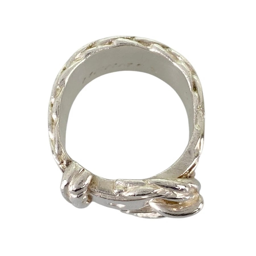 HERMES DIANE SILVER RING - 3