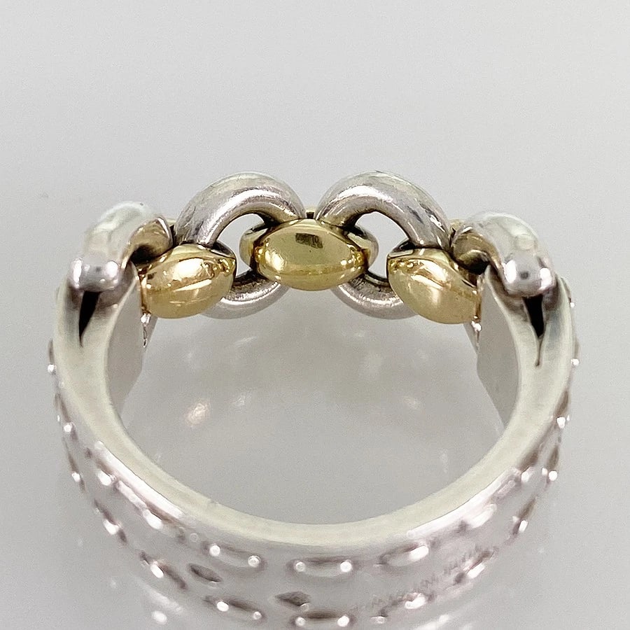 HERMES INTI SILVER RING - 3