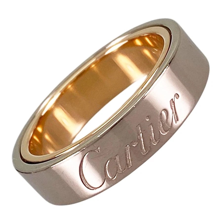 CARTIER SECRET LOVE WHITE GOLD RING: Cartier Secret Love White gold Ring Brand: Cartier Type/Style: Ring Material: 18K White Gold 18K Rose Gold Color: WG RG Size: US 8.5-9 Accessories: None Accessories Notice: When purchasing pre-owned