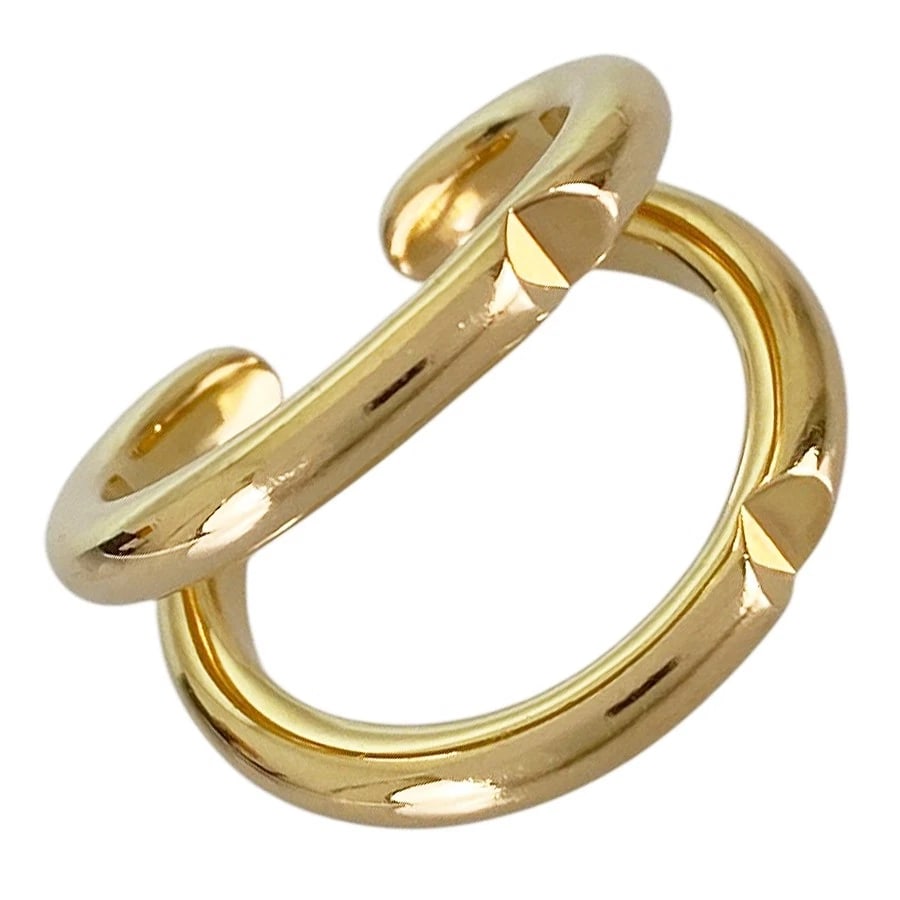 LOUIS VUITTON UPSIDE DOWN YELLOW GOLD RING: LOUIS VUITTON Upside Down Yellow gold Ring Brand: LOUIS VUITTON Type/Style: Ring Material: 18K Yellow Gold Color: Gold Size: US 6 Accessories: None Accessories Notice: When purchasing pre-owned