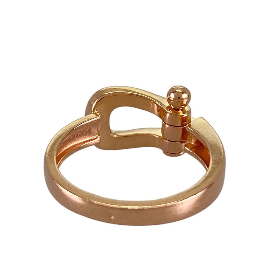 FRED FORCE MEDIUM ROSE GOLD DIAMOND RING - 2