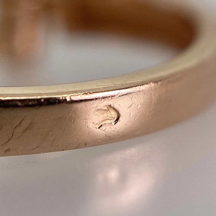 FRED FORCE MEDIUM ROSE GOLD DIAMOND RING - 5