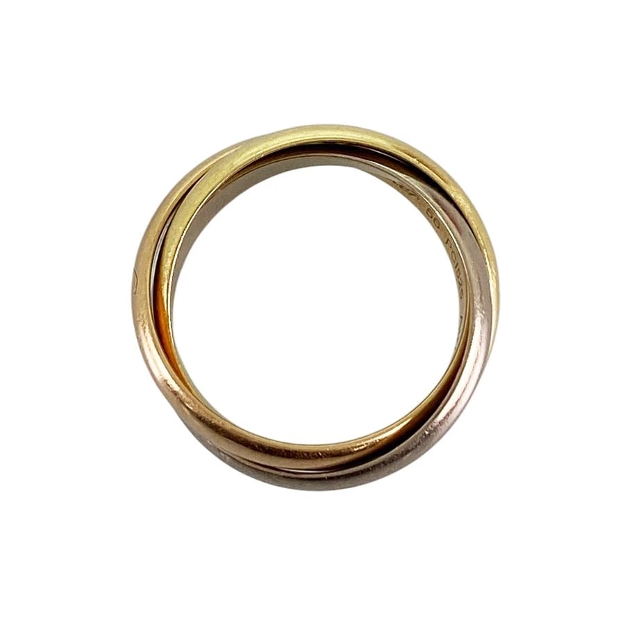 CARTIER TRINITY YELLOW GOLD RING - 2