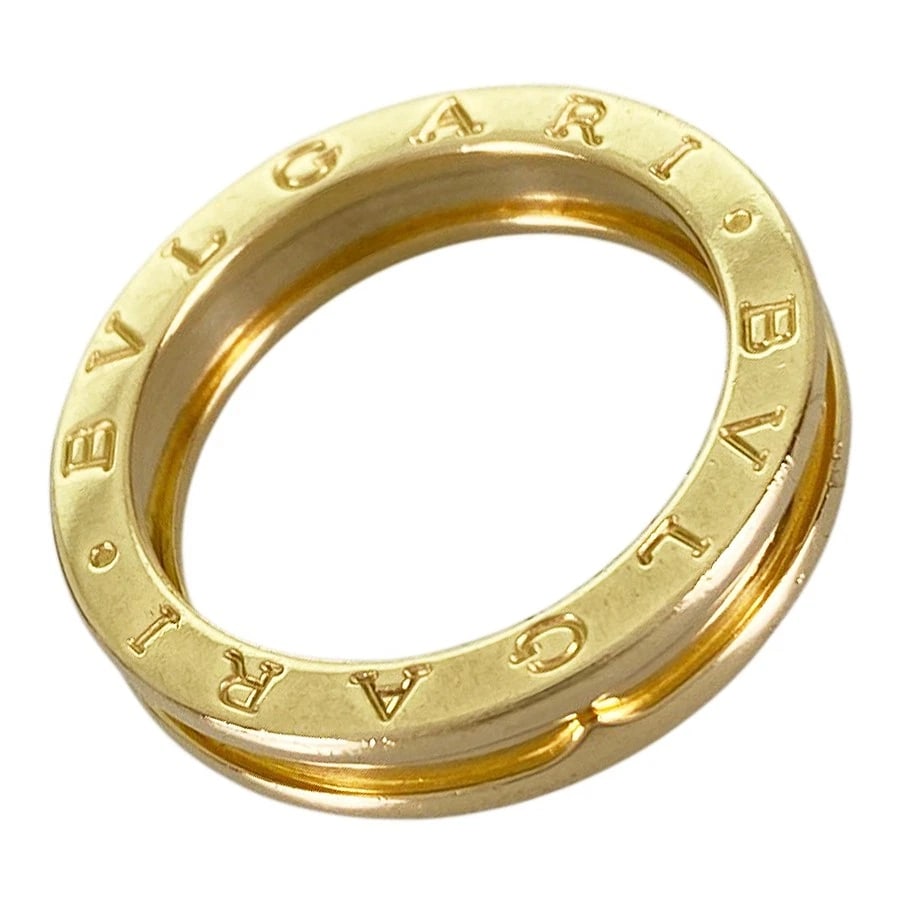 BVLGARI B.ZERO1 YELLOW GOLD RING: BVLGARI B.zero1 Yellow gold Ring Brand: BVLGARI Type/Style: Ring Material: 18K Yellow Gold Color: Gold Size: US 8.5 Accessories: None Accessories Notice: When purchasing pre-owned goods, please refer