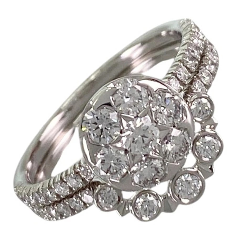 CARTIER ETINCELL DE CARTIER WHITE GOLD DIAMOND RING (1 of 3)