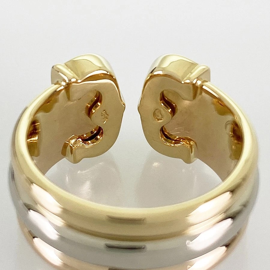 CARTIER TRINITY YELLOW GOLD RING - 4