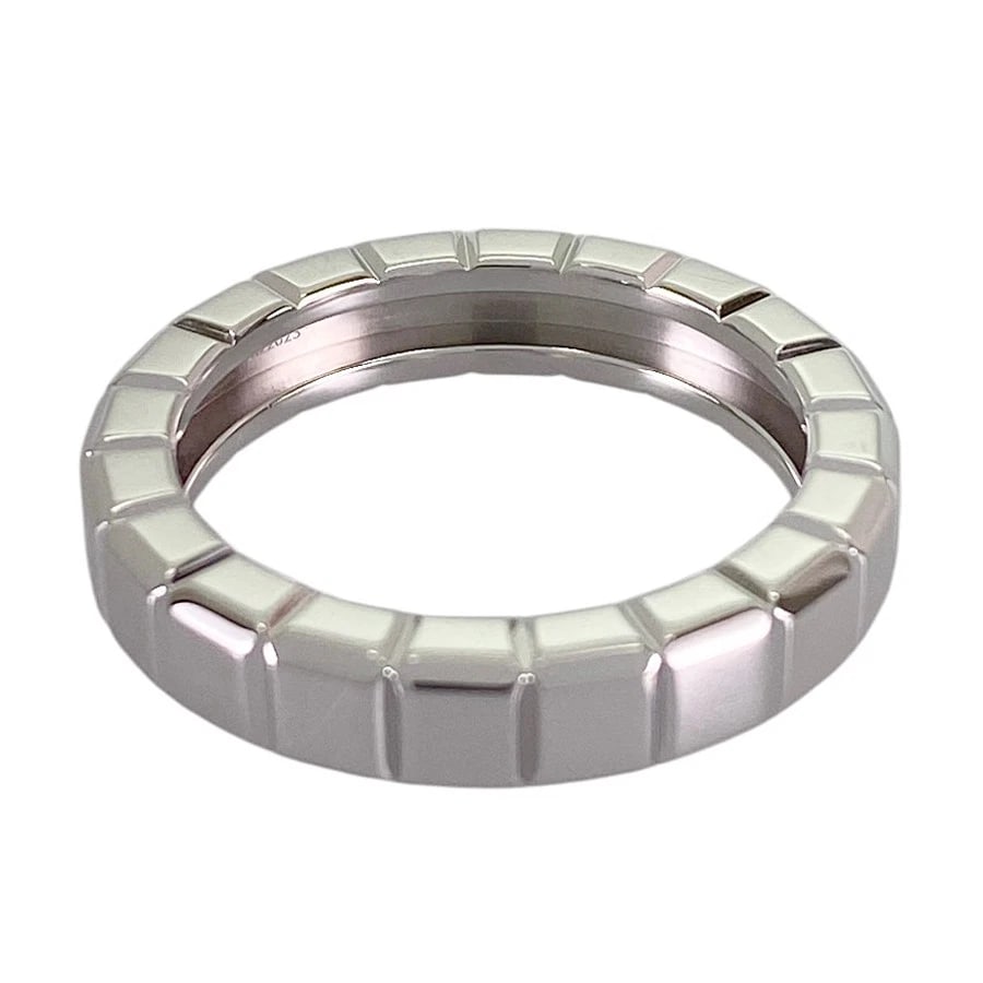 CHOPARD ICE CUBE WHITE GOLD RING - 3