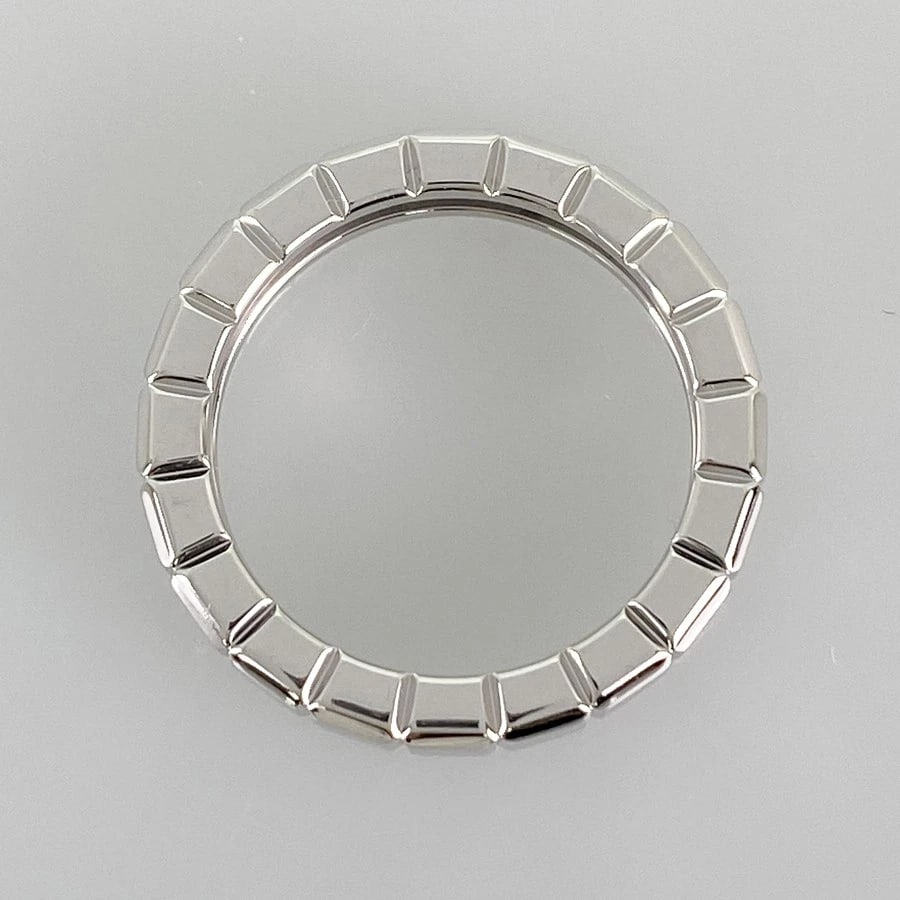 CHOPARD ICE CUBE WHITE GOLD RING - 4