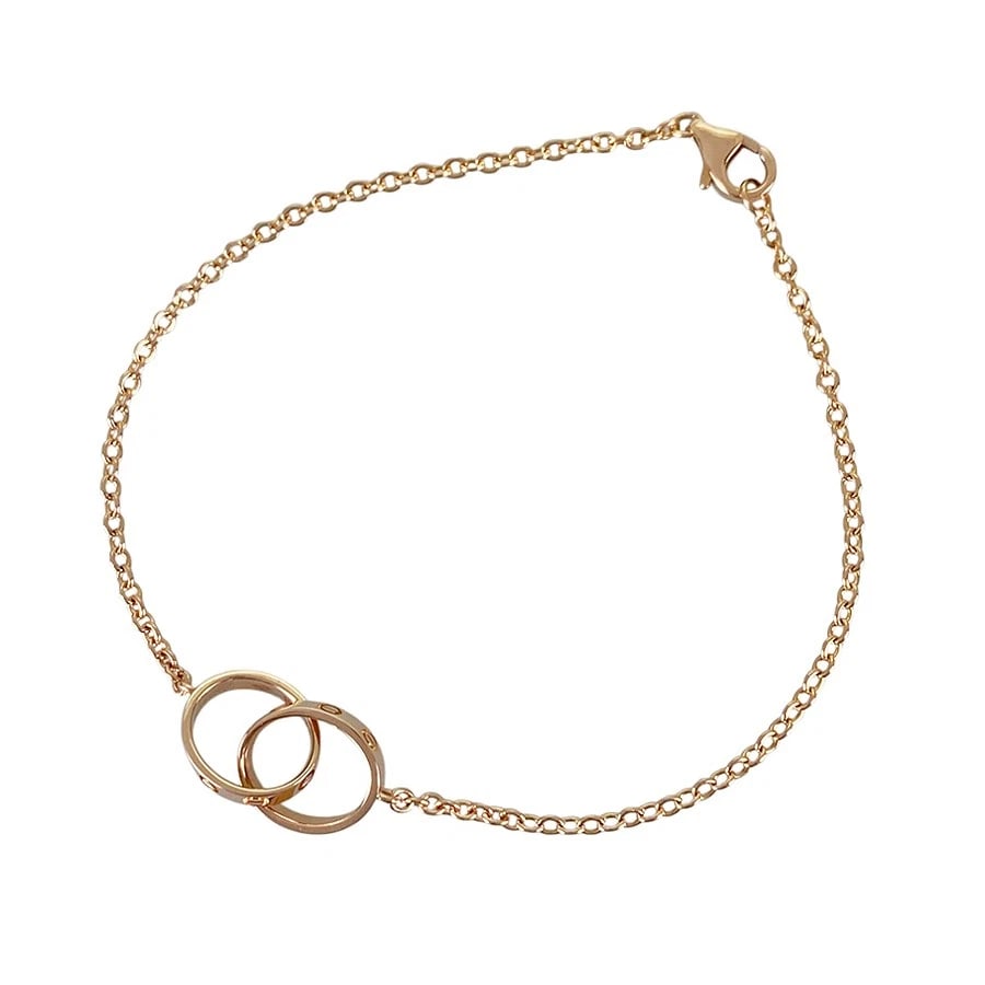 CARTIER BABY LOVE ROSE GOLD BRACELET: Cartier Baby Love Rose gold Bracelet Brand: Cartier Type/Style: Bracelet Material: 18K Rose Gold Color: RG Size: Motif size:9.8mmx20.0mm Wrist Size:18cm Accessories: None Accessories Notice: When
