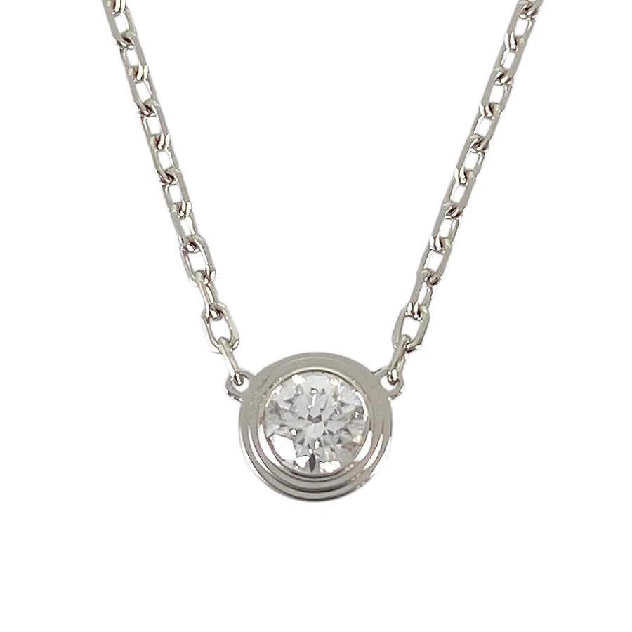 CARTIER DAMOUR WHITE GOLD DIAMOND NECKLACE (1 of 5)