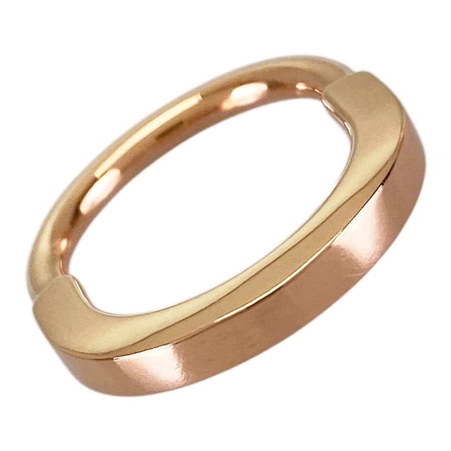 TIFFANY&CO. LOCK RING ROSE GOLD RING: TIFFANY&Co. Lock ring Rose gold Ring Brand: TIFFANY&Co. Type/Style: Ring Material: 18K Rose Gold Color: RG Size: US 5.5 Accessories: None Accessories Notice: When purchasing pre-owned good