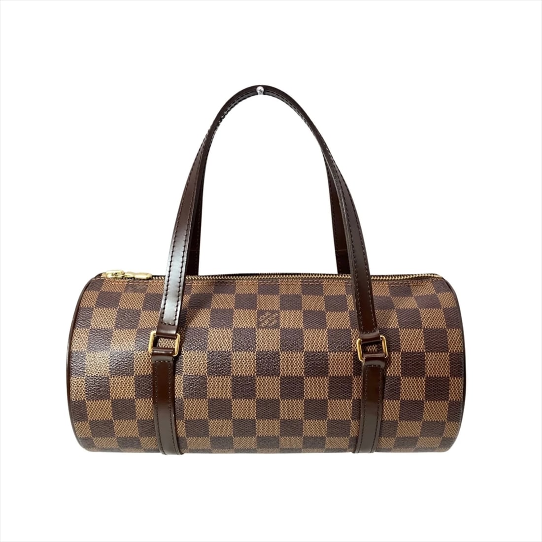 LOUIS VUITTON PAPILLON 26 SHOULDER BAG: Louis Vuitton Papillon 26 Shoulder Bag Brand: Louis Vuitton Type/Style: Shoulder bag Material: Damier Canvas Color: Brown Size: (HxWxD) 13cm x 27.5cm x 13cm / 5.11inch x 10.82inch x 5.11inch