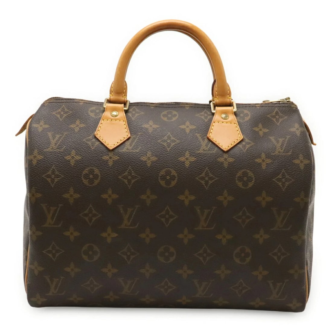 LOUIS VUITTON MONOGRAM SPEEDY 30 HANDBAG: LOUIS VUITTON Monogram Speedy 30 Handbag Brand: Louis Vuitton Type/Style: Handbag Material: Monogram Color: Brown Size: (HxWxD) 22cm x 30cm x 17.5cm / 8.66inch x 11.81inch x 6.88inch Accessories:
