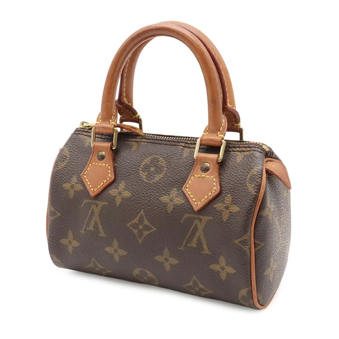 LOUIS VUITTON MONOGRAM MINI SPEEDY HANDBAG - 3