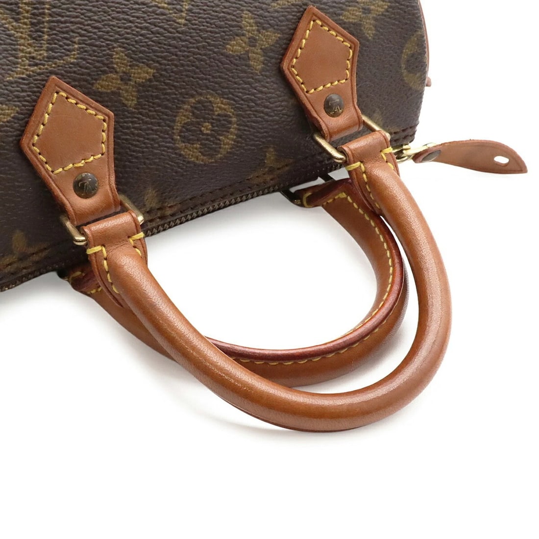 LOUIS VUITTON MONOGRAM MINI SPEEDY HANDBAG - 5