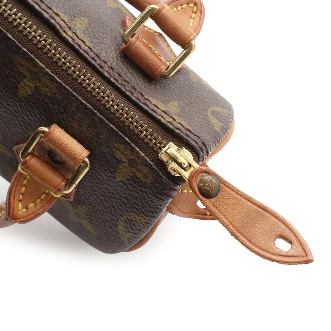 LOUIS VUITTON MONOGRAM MINI SPEEDY HANDBAG - 6
