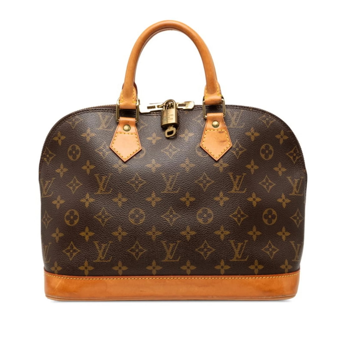LOUIS VUITTON MONOGRAM ALMA PM HANDBAG: Louis Vuitton Monogram Alma PM Handbag Brand: Louis Vuitton Type/Style: Handbag Material: PVC , Leather Color: Brown Size: (HxWxD) 23cm x 30cm x 16cm / 9.05inch x 11.81inch x 6.29inch Accessories: