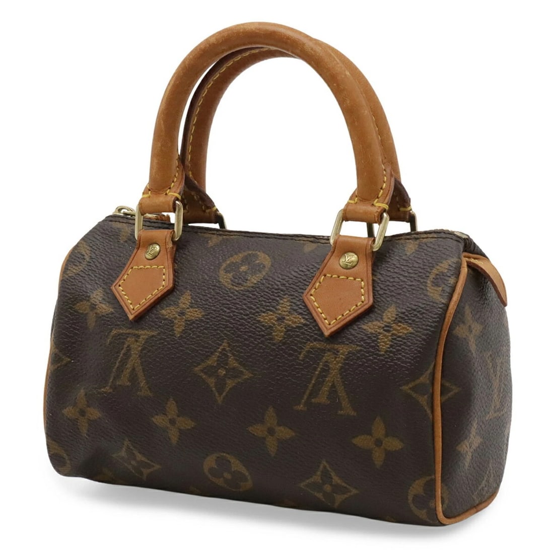 LOUIS VUITTON MONOGRAM MINI SPEEDY HANDBAG - 3