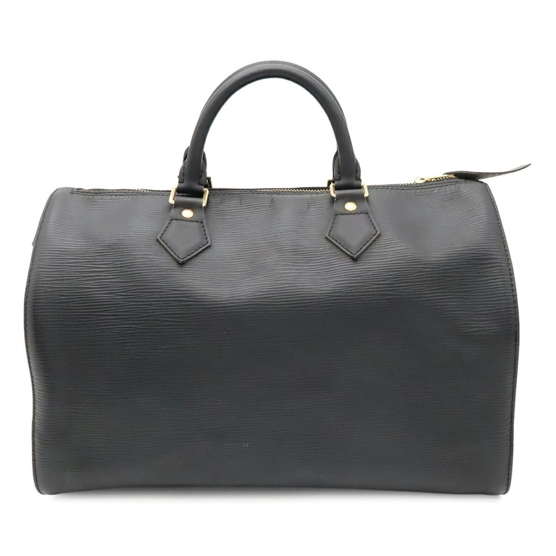 LOUIS VUITTON EPI SPEEDY 35 HANDBAG: LOUIS VUITTON Epi Speedy 35 Handbag Brand: Louis Vuitton Type/Style: Boston bag, Handbag Material: Epi leather Color: Black, Noir Size: (HxWxD) 22cm x 34cm x 18cm / 8.66inch x 13.38inch x 7.08inch