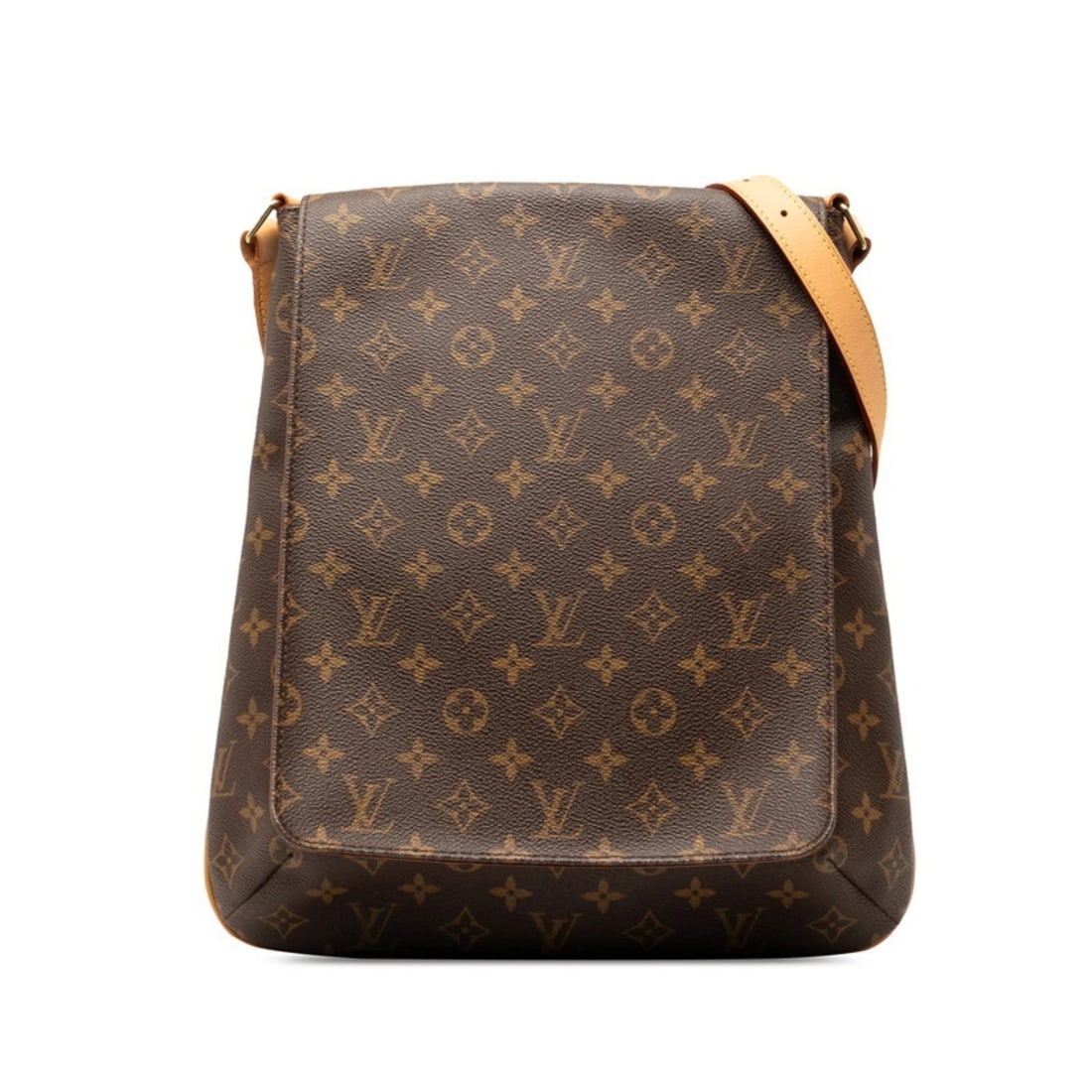 LOUIS VUITTON MONOGRAM MUSETTE CROSSBODY: Louis Vuitton Monogram Musette Crossbody Brand: Louis Vuitton Type/Style: Shoulder bag Material: Leather Color: Brown, Monogram Size: (HxWxD) 37cm x 31cm x 6cm / 14.56inch x 12.2inch x 2.36inch