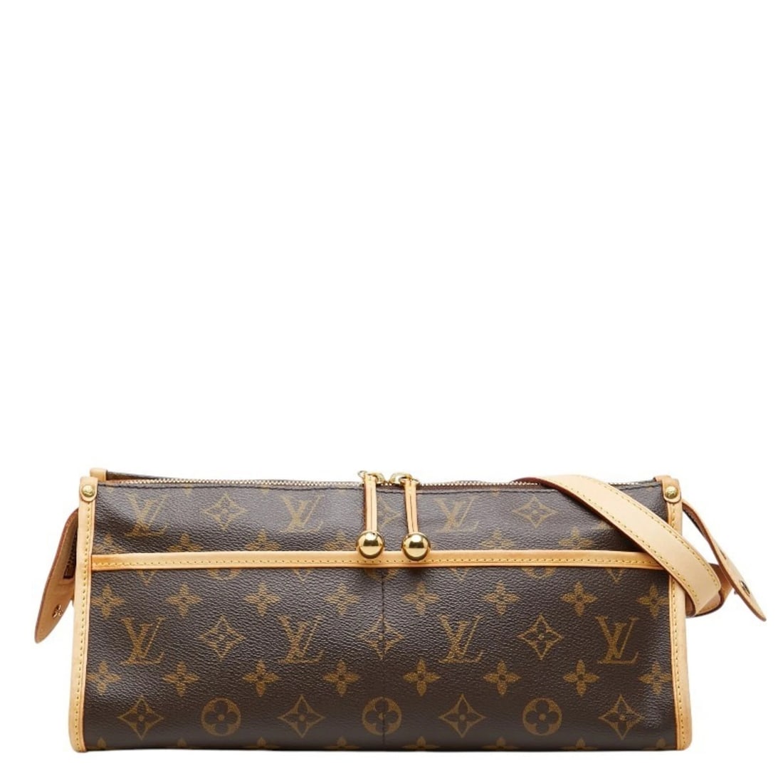 LOUIS VUITTON MONOGRAM POPINCOURT LONG CROSSBODY SHOULDER BAG: Louis Vuitton Monogram Popincourt Long Crossbody Shoulder Bag Brand: Louis Vuitton Type/Style: Shoulder bag Material: PVC , Leather Color: Brown Size: (HxWxD) 14cm x 31cm x 13cm / 5.51inch x 12.2inch