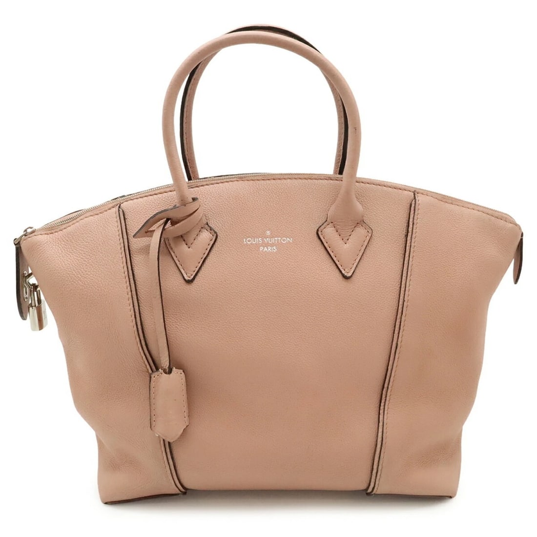 LOUIS VUITTON PARNASSEA LOCKIT MM TOTE BAG HANDBAG: LOUIS VUITTON Parnassea Lockit MM Tote Bag Handbag Brand: Louis Vuitton Type/Style: Handbag, Tote bag Material: Veau Cachemire Leather Color: Magnolia Size: (HxWxD) 29cm x 45cm x 14cm / 11.41inch x 17