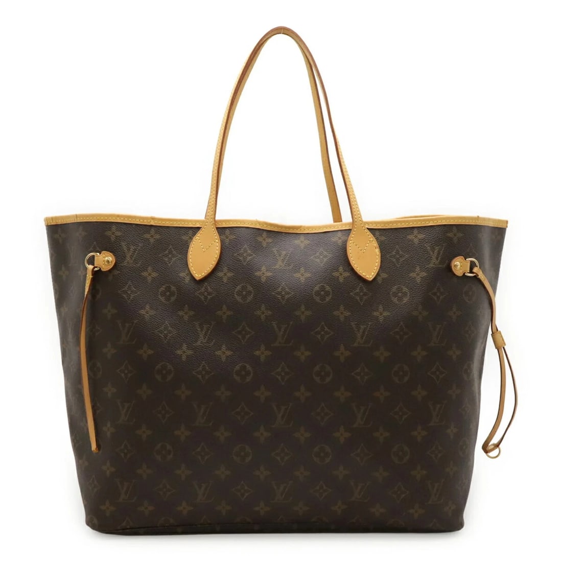 LOUIS VUITTON MONOGRAM NEVERFULL GM TOTE BAG: LOUIS VUITTON Monogram Neverfull GM Tote Bag Brand: Louis Vuitton Type/Style: Shoulder bag, Tote bag Material: Monogram , Canvas Color: Brown Size: (HxWxD) 32.5cm x 39.5cm x 19cm / 12.79inch x 15.55in