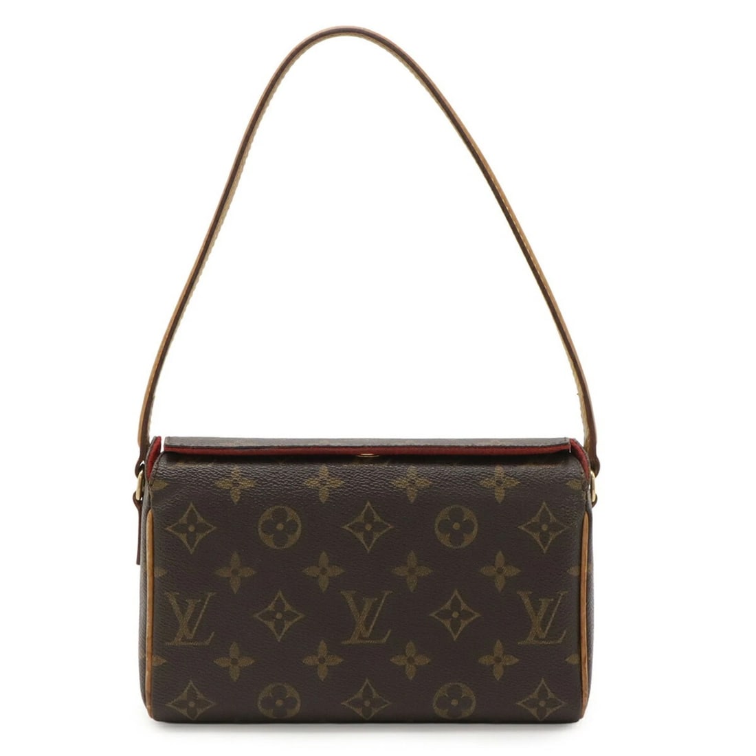 LOUIS VUITTON MONOGRAM RECITAL HANDBAG SHOULDER BAG: LOUIS VUITTON Monogram Recital Handbag Shoulder Bag Brand: Louis Vuitton Type/Style: Handbag, Shoulder bag Material: Monogram Color: Brown Size: (HxWxD) 13cm x 20cm x 6.5cm / 5.11inch x 7.87inch x 2.5