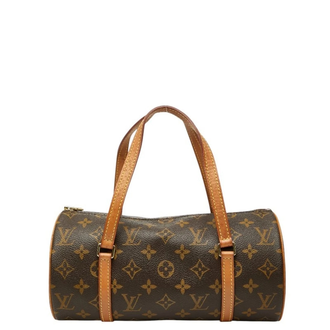 LOUIS VUITTON MONOGRAM PAPILLON 26 HANDBAG: Louis Vuitton Monogram Papillon 26 Handbag Brand: Louis Vuitton Type/Style: Handbag Material: PVC , Leather Color: Brown Size: (HxWxD) 13cm x 26cm x 13cm / 5.11inch x 10.23inch x 5.11inch Accessor