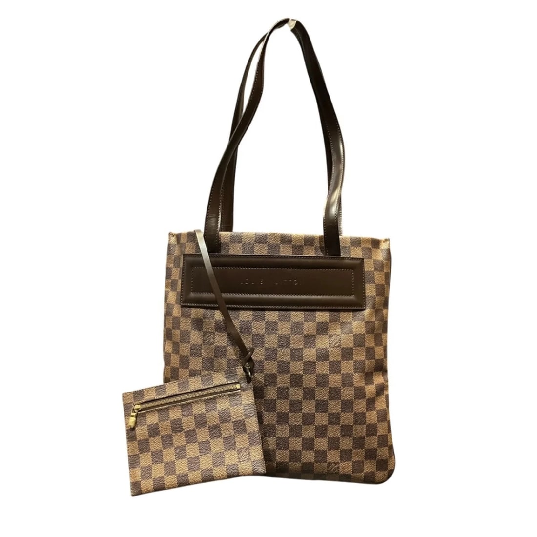 LOUIS VUITTON CLIFTON TOTE BAG, DAMIER: Louis Vuitton Clifton Tote Bag, Damier Brand: Louis Vuitton Type/Style: Tote bag Material: PVC Color: Damier Canvas Size: (HxWxD) 34cm x 33cm x 2cm / 13.38inch x 12.99inch x 0.78inch Accessories: