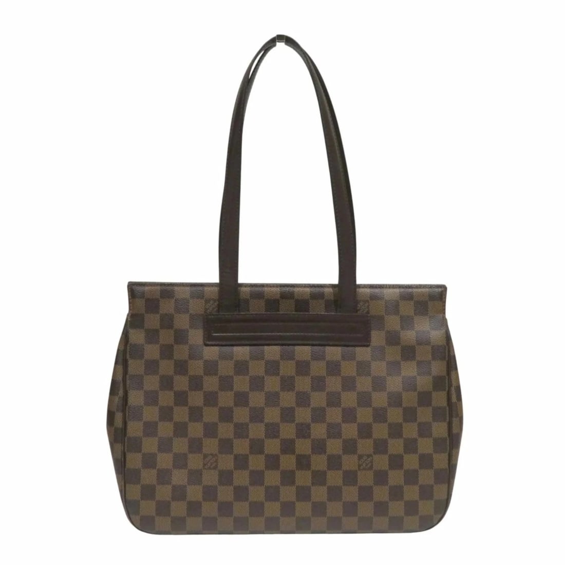 LOUIS VUITTON PARIOLI PM TOTE BAG, DAMIER TOILE LEATHER: Louis Vuitton Parioli PM Tote Bag, Damier Toile Leather Brand: Louis Vuitton Type/Style: Tote bag Material: none Color: Brown, Damier Canvas Size: (HxWxD) 27cm x 35cm x 10cm / 10.62inch x 13.77inch x 