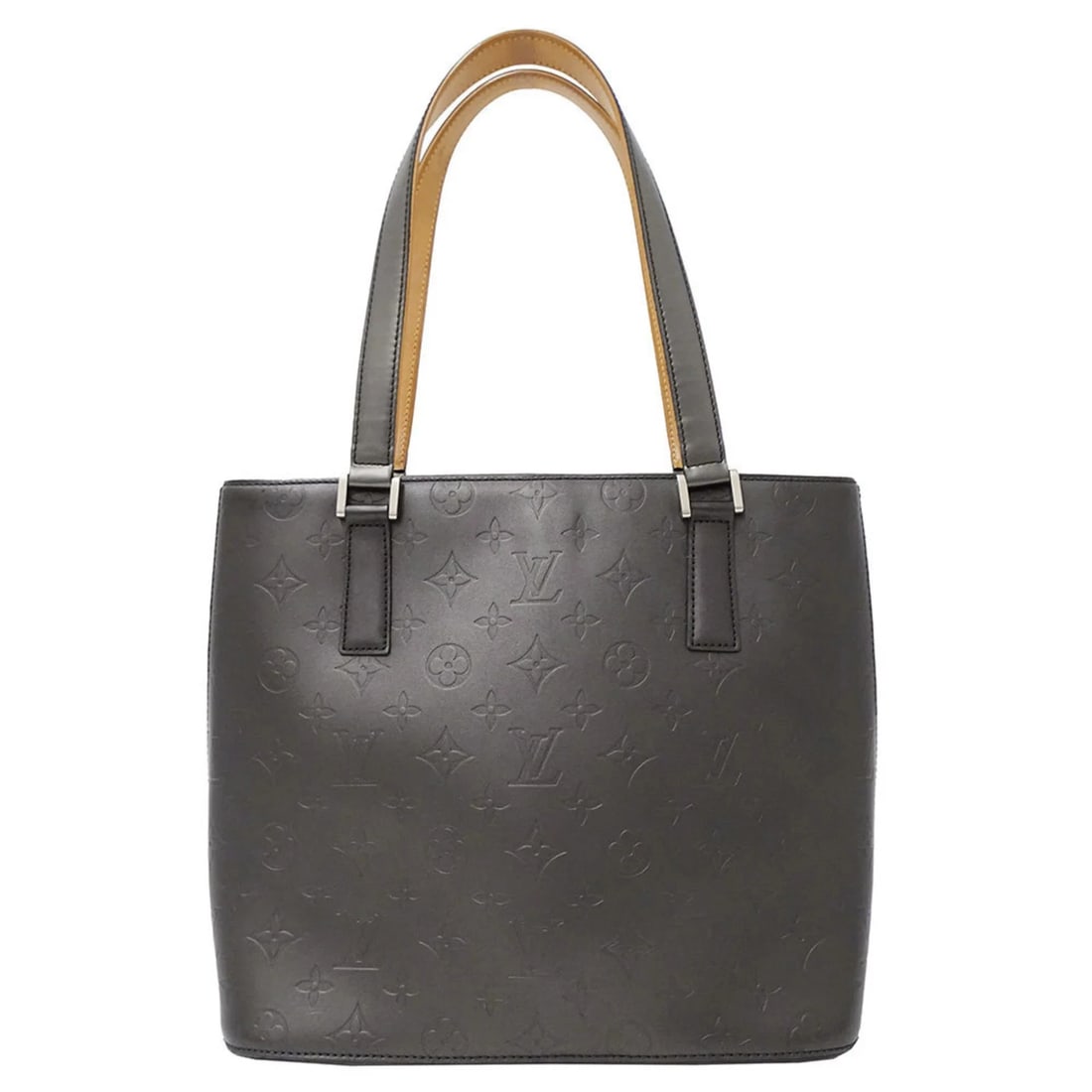 LOUIS VUITTON HANDBAG, TOTE BAG: LOUIS VUITTON Handbag, Tote Bag Brand: Louis Vuitton Type/Style: Tote bag Material: Monogram Mat Color: Noir Size: (HxWxD) 26cm x 29cm x 14cm / 10.23inch x 11.41inch x 5.51inch Accessories: None <