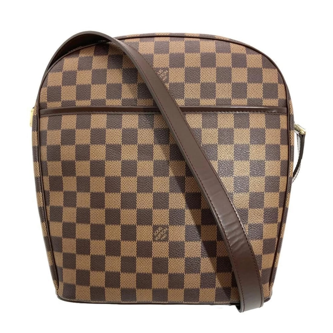 LOUIS VUITTON IPANEMA GM SHOULDER BAG, DAMIER EBENE: Louis Vuitton Ipanema GM Shoulder Bag, Damier Ebene Brand: Louis Vuitton Type/Style: Shoulder bag Material: Damier Canvas Color: Brown Size: (HxWxD) 30cm x 24.5cm x 8cm / 11.81inch x 9.64inch x