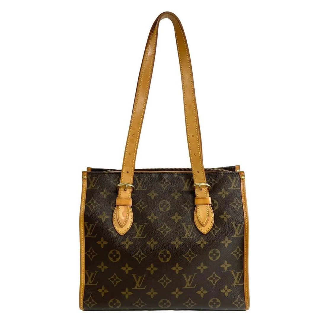 LOUIS VUITTON POPINCOURT AU TOTE BAG, MONOGRAM CANVAS: Louis Vuitton Popincourt Au Tote Bag, Monogram Canvas Brand: Louis Vuitton Type/Style: Tote bag Material: Monogram , Canvas Color: Brown Size: (HxWxD) 23cm x 27.5cm x 13cm / 9.05inch x 10.82inch x