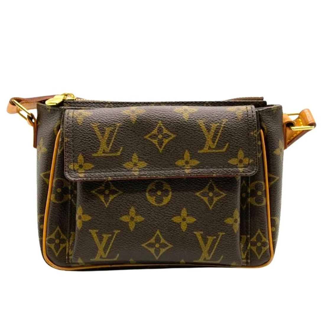 LOUIS VUITTON VIVA CITE PM SHOULDER BAG IN MONOGRAM: Louis Vuitton Viva Cite PM Shoulder Bag in Monogram Brand: Louis Vuitton Type/Style: Shoulder bag Material: Monogram Color: Brown, Monogram Size: (HxWxD) 13cm x 20cm x 8.5cm / 5.11inch x 7.87inch x 3.