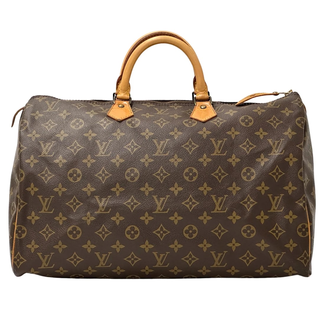 LOUIS VUITTON MONOGRAM HANDBAG: LOUIS VUITTON Monogram Handbag Brand: Louis Vuitton Type/Style: Handbag Material: Monogram Color: Brown, Monogram Size: (HxWxD) 25cm x 40cm x 19cm / 9.84inch x 15.74inch x 7.48inch Accessories: None