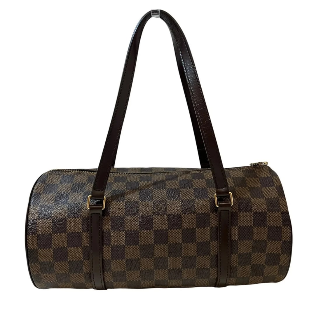 LOUIS VUITTON PAPILLON 30 HANDBAG, DAMIER CANVAS: Louis Vuitton Papillon 30 Handbag, Damier Canvas Brand: Louis Vuitton Type/Style: Handbag Material: Damier Canvas Color: Brown Size: (HxWxD) 15cm x 30cm x 15cm / 5.9inch x 11.81inch x 5.9inch