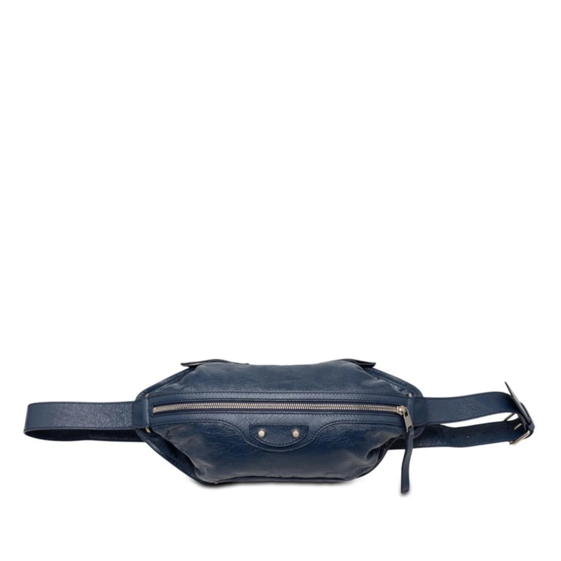 BALENCIAGA CLASSIC NEOLIFT BODY BAG BELT WAIST: Balenciaga Classic NeoLift Body Bag Belt Waist Brand: Balenciaga Type/Style: Fanny pack, Sling bag Material: Leather Color: Blue Size: (HxWxD) 14cm x 35cm x 5.5cm / 5.51inch x 13.77inch x 2.16inch