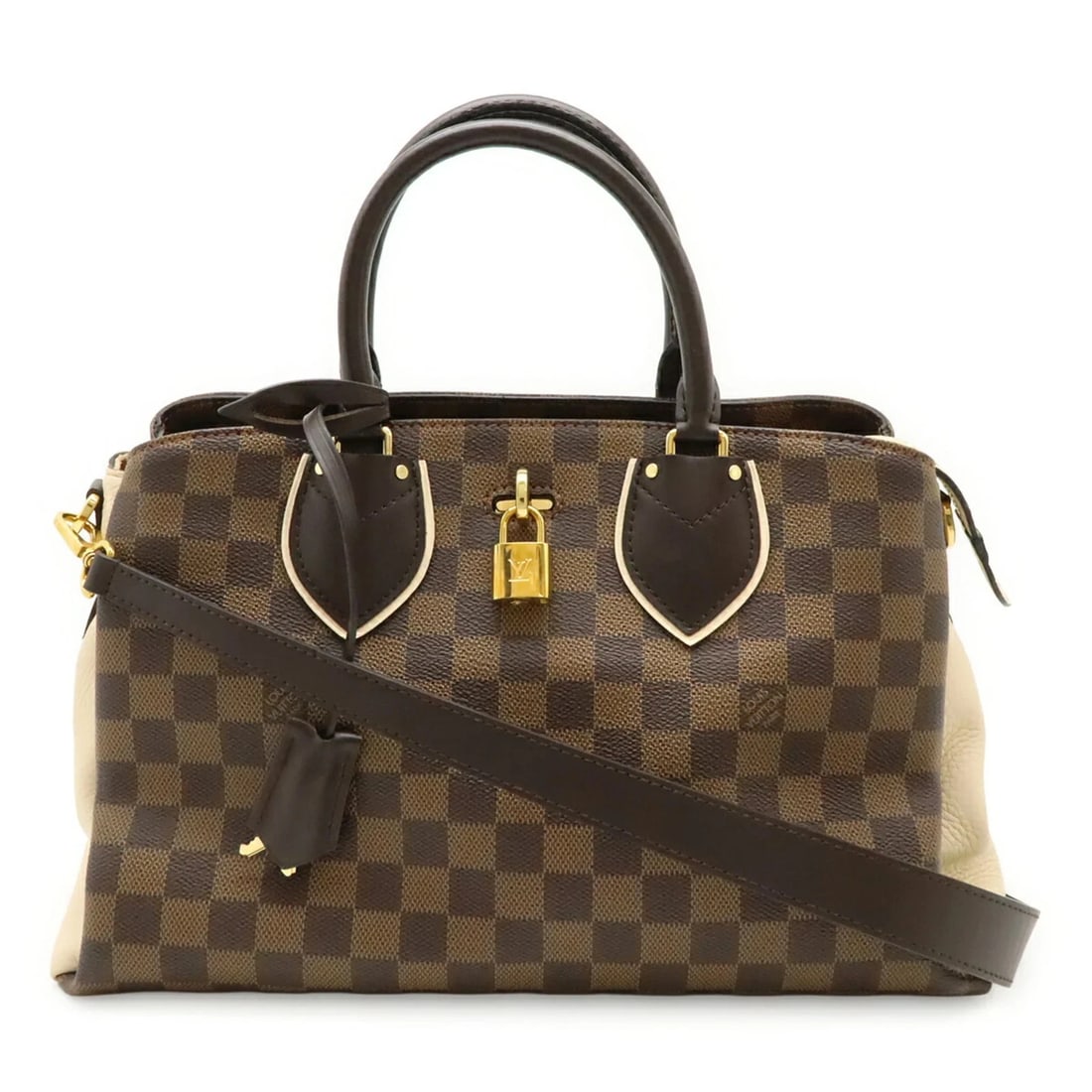 LOUIS VUITTON DAMIER NORMANDIE SHOULDER BAG/HANDBAG: LOUIS VUITTON Damier Normandie Shoulder Bag/Handbag Brand: Louis Vuitton Type/Style: Handbag, Shoulder bag Material: Damier Canvas Color: Brown, Damier Canvas, Galle Size: (HxWxD) 23cm x 35cm x