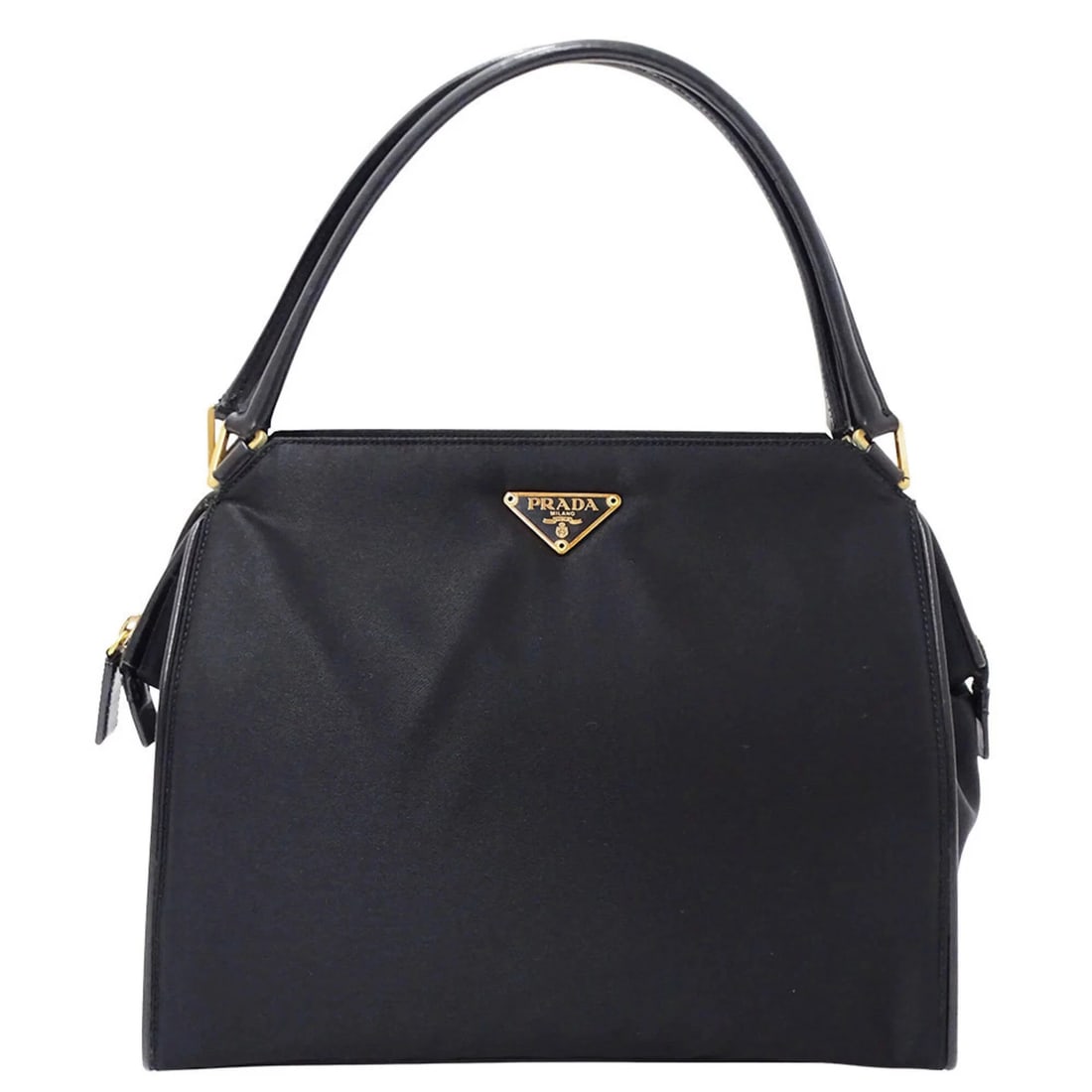PRADA HANDBAG FOR WOMEN, NAME, NYLON, BLACK (1 of 4)