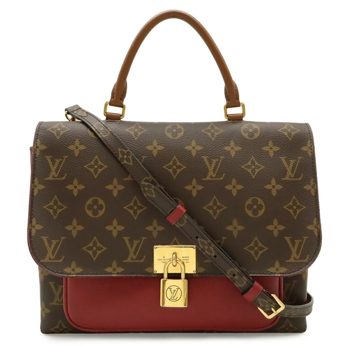 LOUIS VUITTON MONOGRAM MARIGNAN HANDBAG - 2