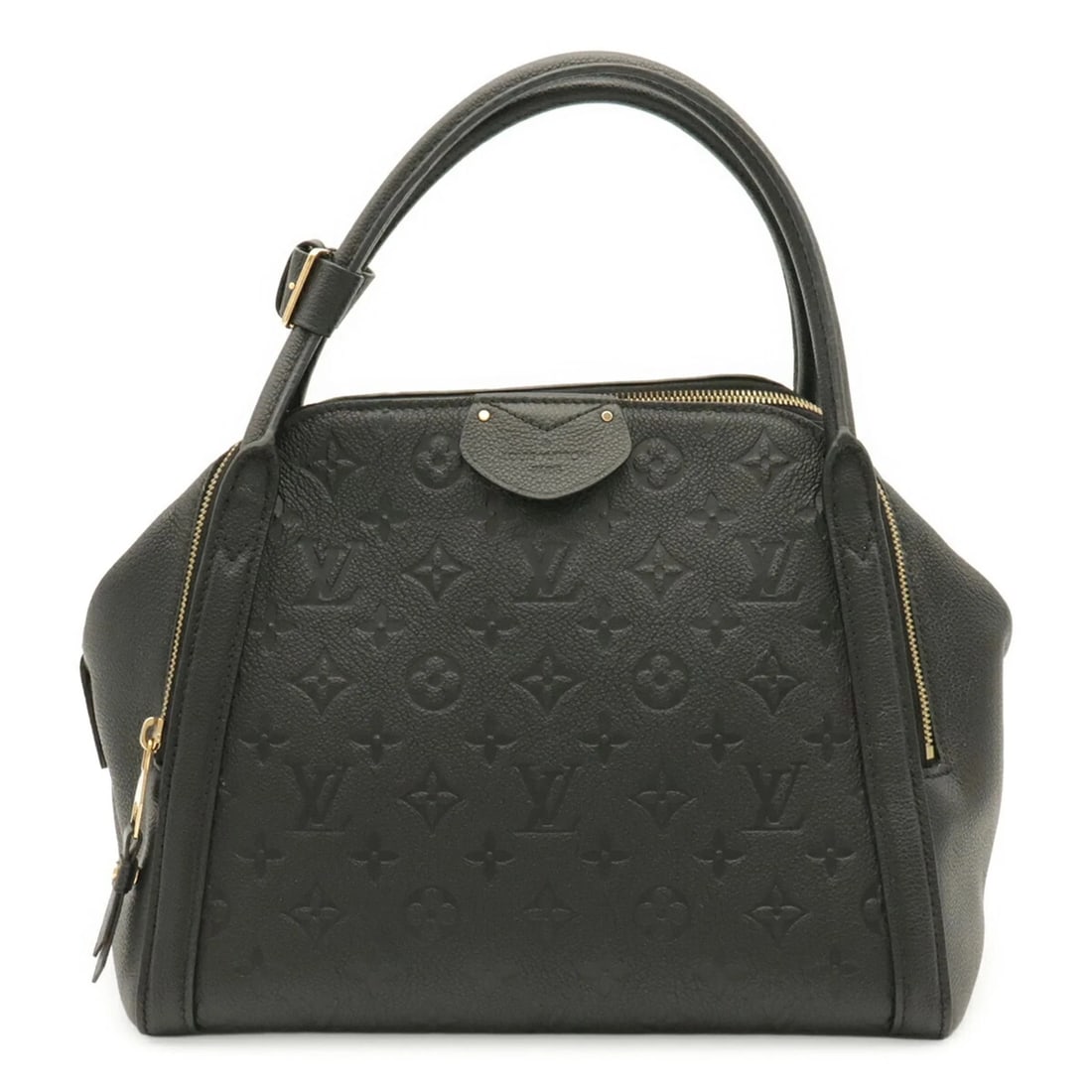 LOUIS VUITTON MONOGRAM EMPREINTE MARE HANDBAG: LOUIS VUITTON Monogram Empreinte Mare Handbag Brand: Louis Vuitton Type/Style: Handbag, Tote bag Material: Monogram Empreinte , Leather Color: Noir Size: (HxWxD) 23cm x 29cm x 21cm / 9.05inch x 11.41i
