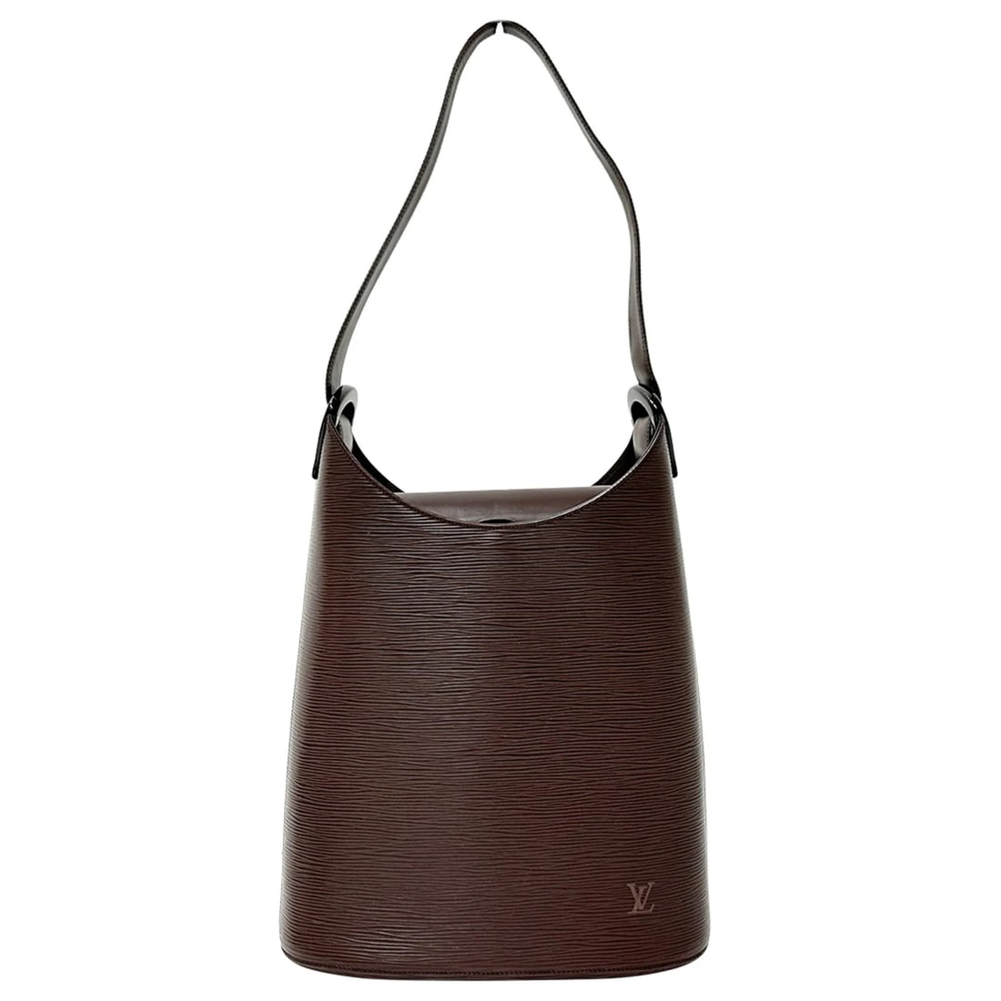 LOUIS VUITTON EPI LEATHER HANDBAG FOR WOMEN: LOUIS VUITTON Epi Leather Handbag for Women Brand: Louis Vuitton Type/Style: Handbag, Shoulder bag Material: Epi leather Color: Brown, Moka, White Size: (HxWxD) 32cm x 26cm x 11cm / 12.59inch x