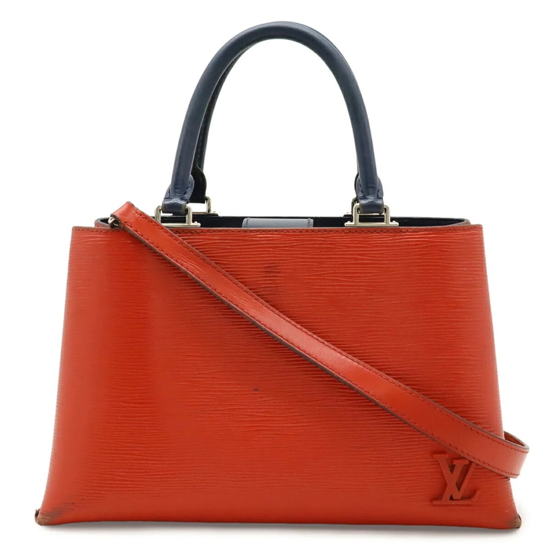 LOUIS VUITTON EPI CLEBER PM HANDBAG/SHOULDER BAG: LOUIS VUITTON Epi Cleber PM Handbag/Shoulder Bag Brand: Louis Vuitton Type/Style: Handbag, Shoulder bag Material: Epi leather Color: Coquelicots Size: (HxWxD) 19cm x 30.5cm x 11cm / 7.48inch x 12inch 