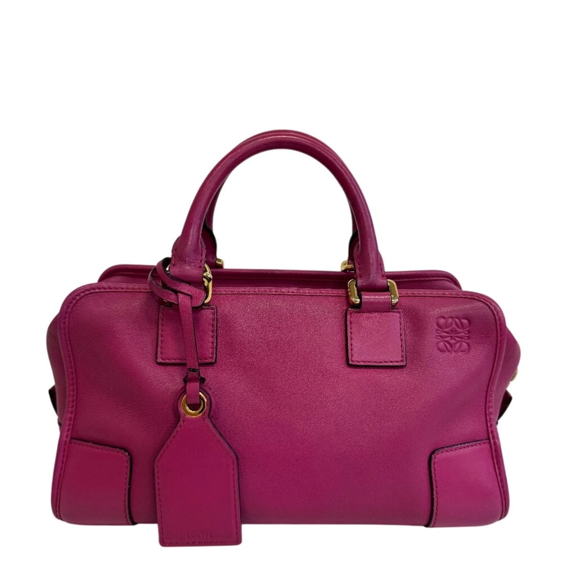 LOEWE 28 SHOULDER BAG/HANDBAG: LOEWE 28 Shoulder Bag/Handbag Brand: Loewe Type/Style: Handbag, Shoulder bag Material: Leather Color: Pink Size: (HxWxD) 16cm x 28cm x 13cm / 6.29inch x 11.02inch x 5.11inch Accessories: None
